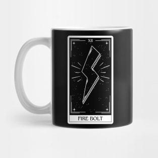 Fire Bolt Dnd 5e spells tarot card dungeons and dragons gift Mug